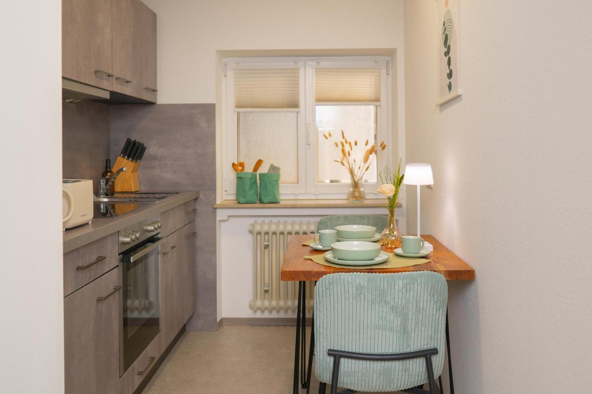 Einzigartiges Scandi Apartment - Innenstadt Mit Parkplatz, Balkon & Wlan - Perfekt Fuer Radfahrer Riedlingen Exterior foto